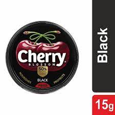 CHERRY BLOSSOM  SHOE POLISH BLACK 15GM